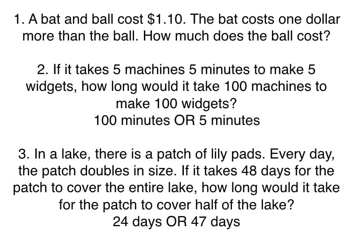 Mental puzzle questions